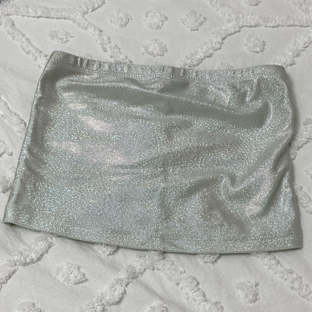 Shimmering SILVER SHIRT PERFECT FOR NEW YEARS OR BDAYS